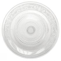 položky Klasický skleněný dortový talíř na nohy - Elegantní na každou oslavu Ø 20cm
