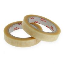 položky Lepící páska 19mm x 66m PVC neutrální 8 ks