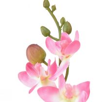 položky Malá orchidej Phalaenopsis umělý květ růžový 30cm