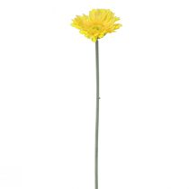 položky Umělé květiny Gerbera žlutá 45cm