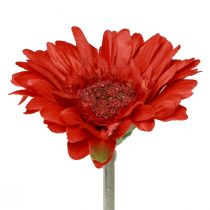 položky Umělé květiny Gerbera červená 45cm