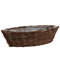 Košík pletený košík na rostliny košík na rostliny L44cm H11cm