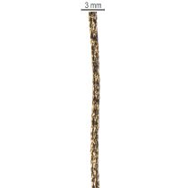 položky Lesklá šňůra pro balení dárků a dekoraci, 3mm, 20m