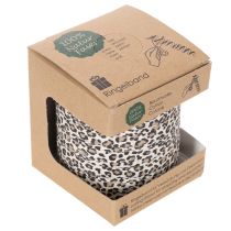 položky Dárková stuha s leopardím potiskem pro kreativní dekoraci, krouticí stuha 10mm 100m