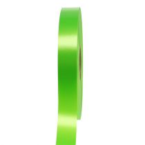 položky Nařasená stuha limetkově zelená 19mm 100m