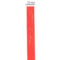 položky Červená stuha, dárkové balení z udržitelných materiálů, role 10 mm 100 m