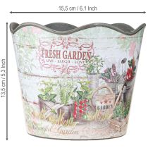 položky Květináč na bylinky plastový Fresh Garden H13,5cm 2ks