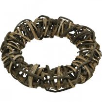 položky Věnec z vinné révy Ø30cm Věnec na dveře z přírodního dřeva Dekorativní věnec z vrbového dřeva Vysoce kvalitní Ručně vyráběný