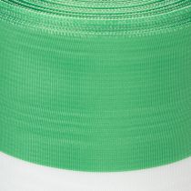 položky Zelenobílá moaré stuha na věnec, 100 mm x 25 m - národní stuha, taftové lemování, mašle, ozdobná stuha