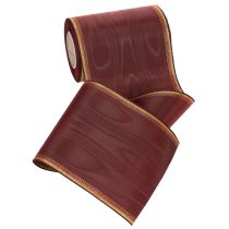 položky Věnec stuha Moiré 150mm Bordeaux taftová stuha dekorace