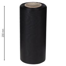 položky Černá věncová stuha 200 mm 25 m pro pohřební květinářství, odolná vůči povětrnostním vlivům a tisknutelná