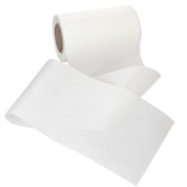 položky Bílá stuha na věnec 150 mm 25 m