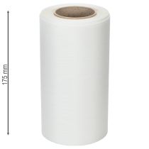 položky Bílá věncová stuha pro pohřební květinářství, šířka 175 mm, délka 25 m, vysoce kvalitní acetátová stuha