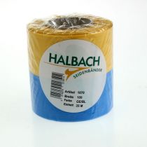 položky Modrá a žlutá moaré stuha na věnec, 100 mm, národní stuha, klubová stuha, ozdobná stuha, slavnostní smuteční stuha, acetát