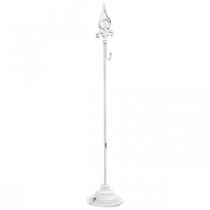 Držák na věnec White Shabby Chic Stojan na věnec 1 háček H76cm