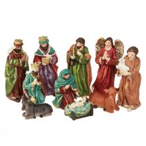 položky Sada figurek do Betléma ručně malovaný polyresin 5,5-12cm 10ks