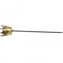 položky Mosazná korunka s držákem na čajovou svíčku Ø9,5cm V50cm