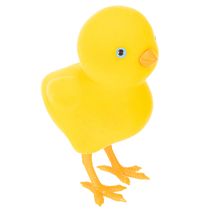 položky Velikonoční dekorace kuřátka, dekorace na stůl, opakovaně použitelná dekorace do obývacího pokoje, 16 cm, 2 kusy