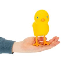 položky Velikonoční dekorace kuřátka, dekorace na stůl, opakovaně použitelná dekorace do obývacího pokoje, 16 cm, 2 kusy
