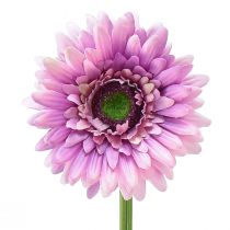 Umělé květiny Gerbera fialová 47cm