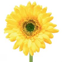 Umělé květiny gerbera slunečně žlutá 47cm
