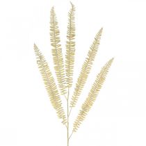 Umělé kapradiny Větve Bílé krémové Umělé rostliny L120cm