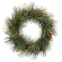 položky Věnec z umělých borovicových větví s kužely 60 cm