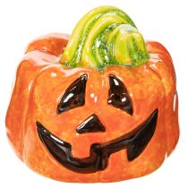 položky Dekorativní keramická figurka dýně na podzim a Halloween, 8 cm
