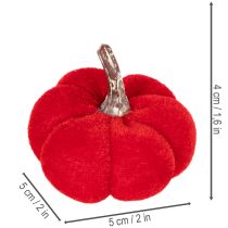 položky Dekorativní sada dýní ze sametu ve třech barvách, mini dýně 5 cm, 12 kusů