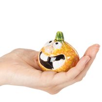 položky Dekorativní figurka dýně jako zábavná podzimní dekorace, 6 cm, 2 kusy