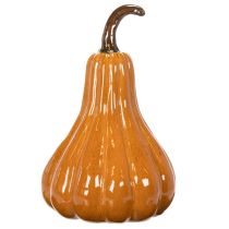 položky Keramická dýňová podzimní dekorace na stůl 26 cm