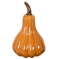 položky Keramická dýňová podzimní dekorace na stůl 26 cm