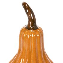 položky Keramická dýňová podzimní dekorace na stůl 26 cm