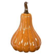 položky Keramická dýňová podzimní dekorace na stůl 26 cm