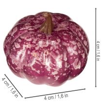 položky Sada mini dýňových dekorací, podzimní a halloweenské dekorace, různé barvy, 4 cm, 24 kusů
