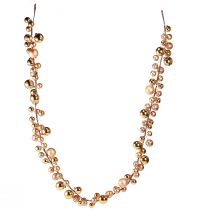 položky Vánoční dekorace se zlatými kuličkami 160 cm, slavnostní dekorace