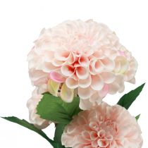 položky Umělé květiny dekorativní jiřiny umělé růžové 50cm