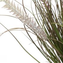 položky Umělá tráva v květináči Cibulová tráva umělá rostlina V57cm