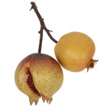 Umělé ovoce granátové jablko se semínky Ø6cm - Ø7cm L18cm