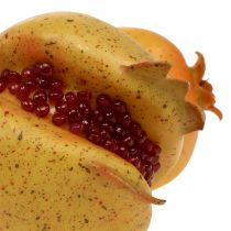 Umělé ovoce granátové jablko se semínky Ø6cm - Ø7cm L18cm