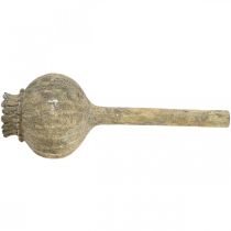 položky Umělý kámen deko mák starožitný deko hnědý Ø11cm 30cm