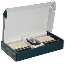 položky LED svíčky na stromeček bateriový dálkový třpyt 10 LED H10cm