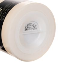 položky Velká LED svíčka na baterie s časovačem, teplá bílá, venkovní, 25 cm