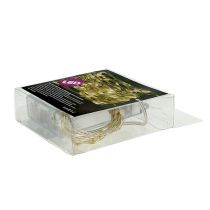 položky LED víla světýlka hřejivá bílá girlanda uvnitř pro baterii 100