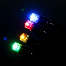 položky LED světelný řetěz pro venkovní 120 9m barevně-černý