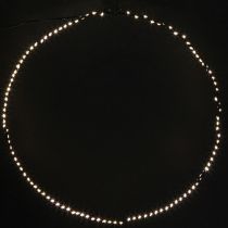 položky LED kroužek k zavěšení kovový 110L teplá bílá vnitřní Ø35cm