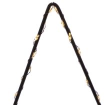 položky LED hvězda s přihrádkou na baterie na stojanu na parapet a stůl 46 cm