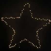 položky LED hvězda stojací 150 Micro LED teplá bílá kovová Ø58cm