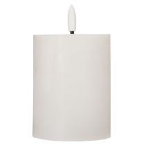položky LED sloupová svíčka, blikající, s časovačem, Ø7cm, 12cm