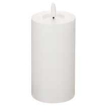 položky LED sloupová svíčka, blikající, s časovačem, Ø7cm, 16cm